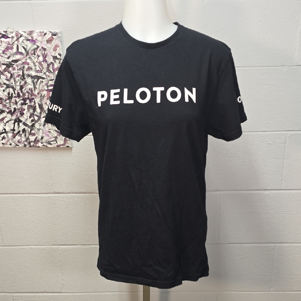 Peloton Black Short Sleeve Tee